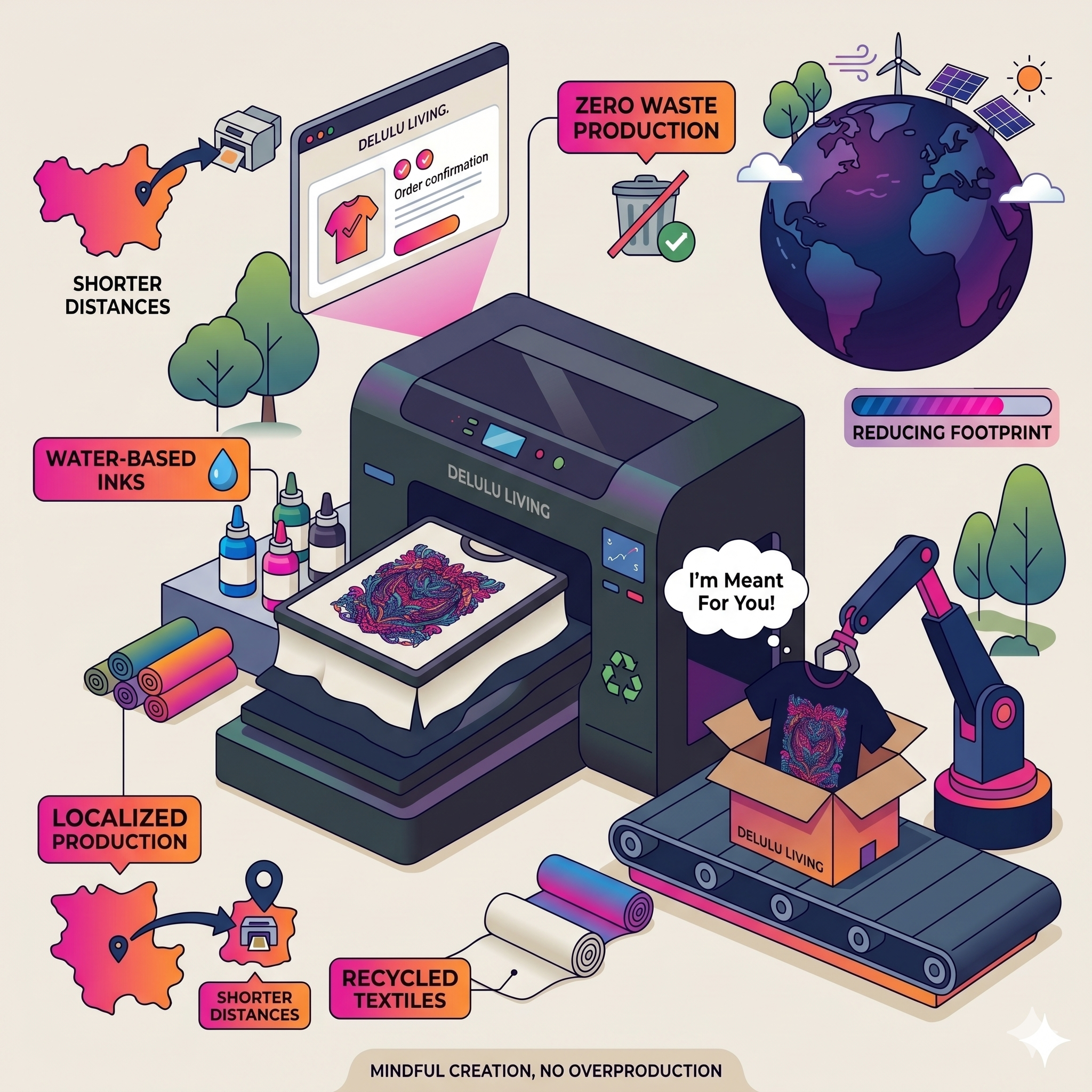 Why Sustainable Print-on-Demand is the Future of Eco-Friendly Fashion
