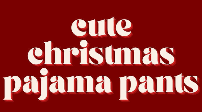 L3  M CUTE CHRISTMAS PAJAMAS PANTS