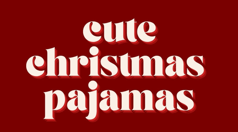 L3  W CUTE CHRISTMAS PAJAMAS