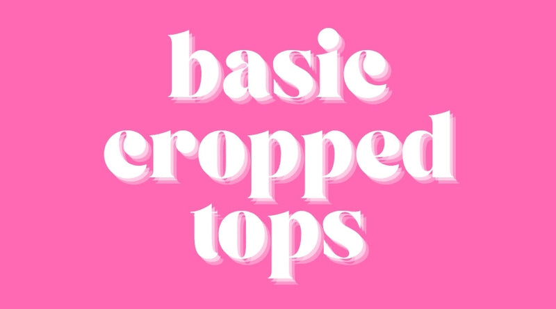 L3 W BASIC CROPPED TOPS