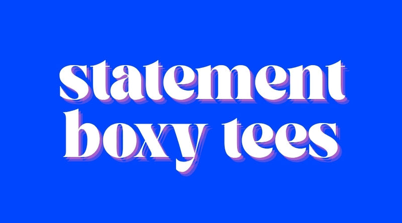 L3 M STATEMENT BOXY T-SHIRTS