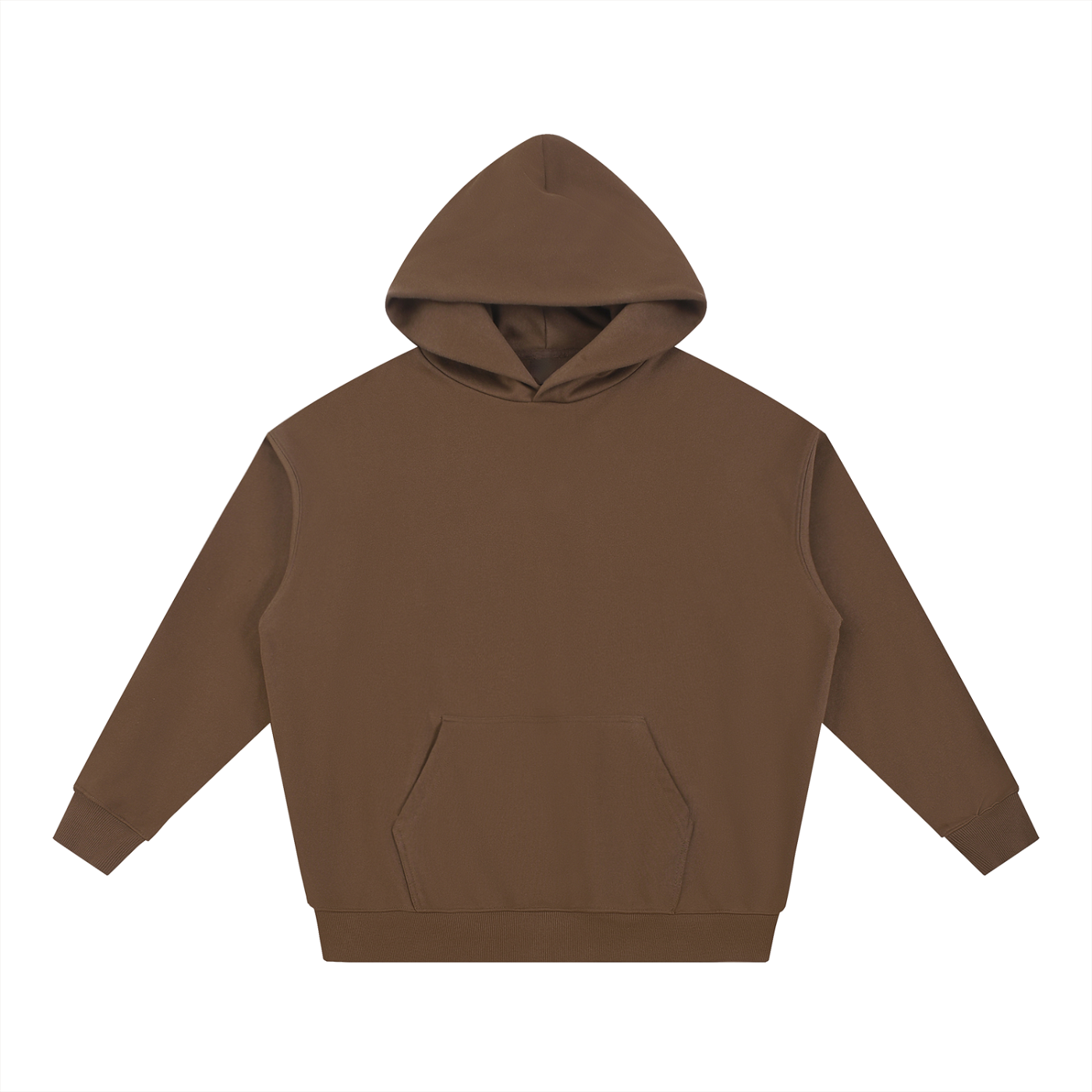 ESSENTIAL HEAVYWEIGTH HOODIE UNISEX - COFFEE