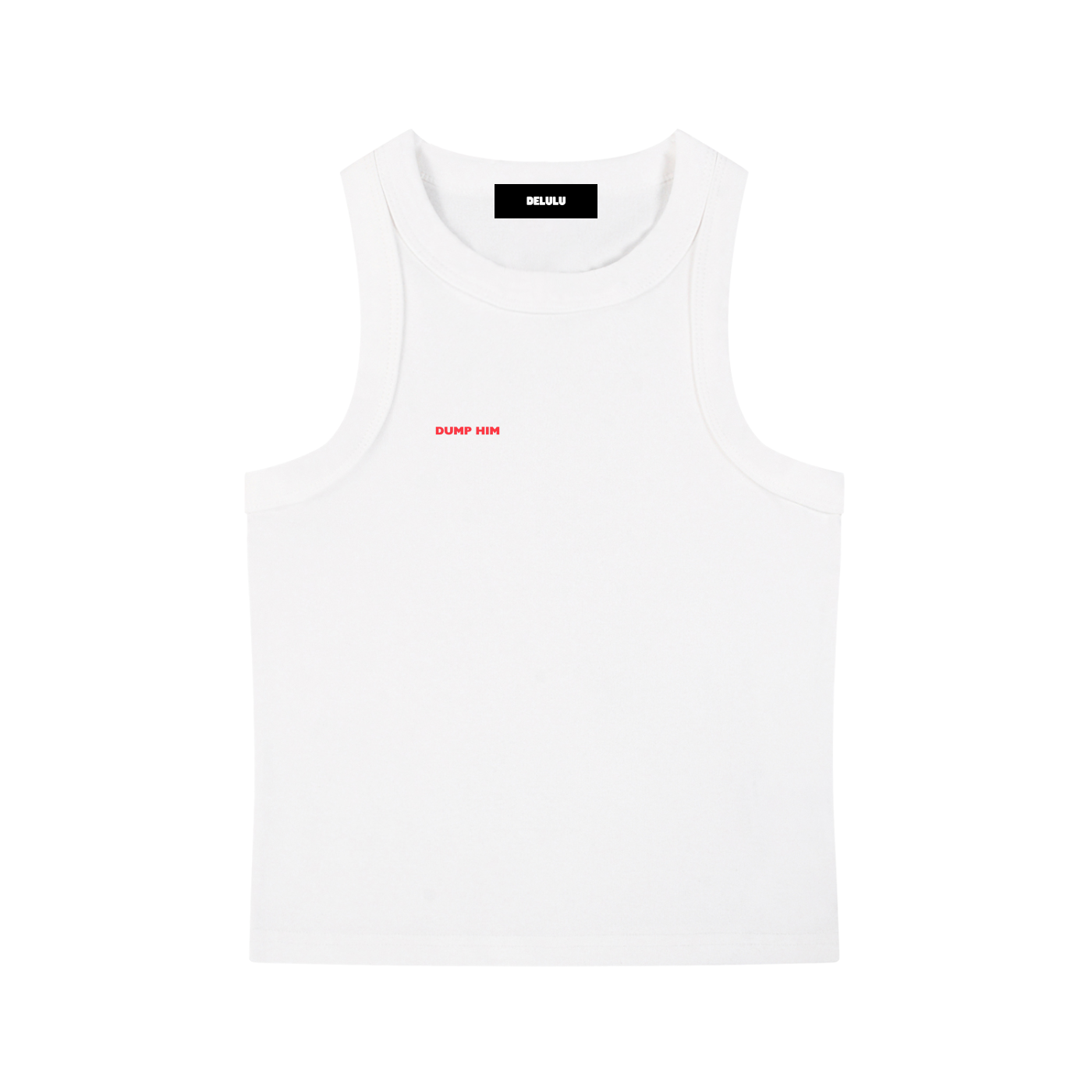 SNOW WASHED TANK TOP DUMP HIM