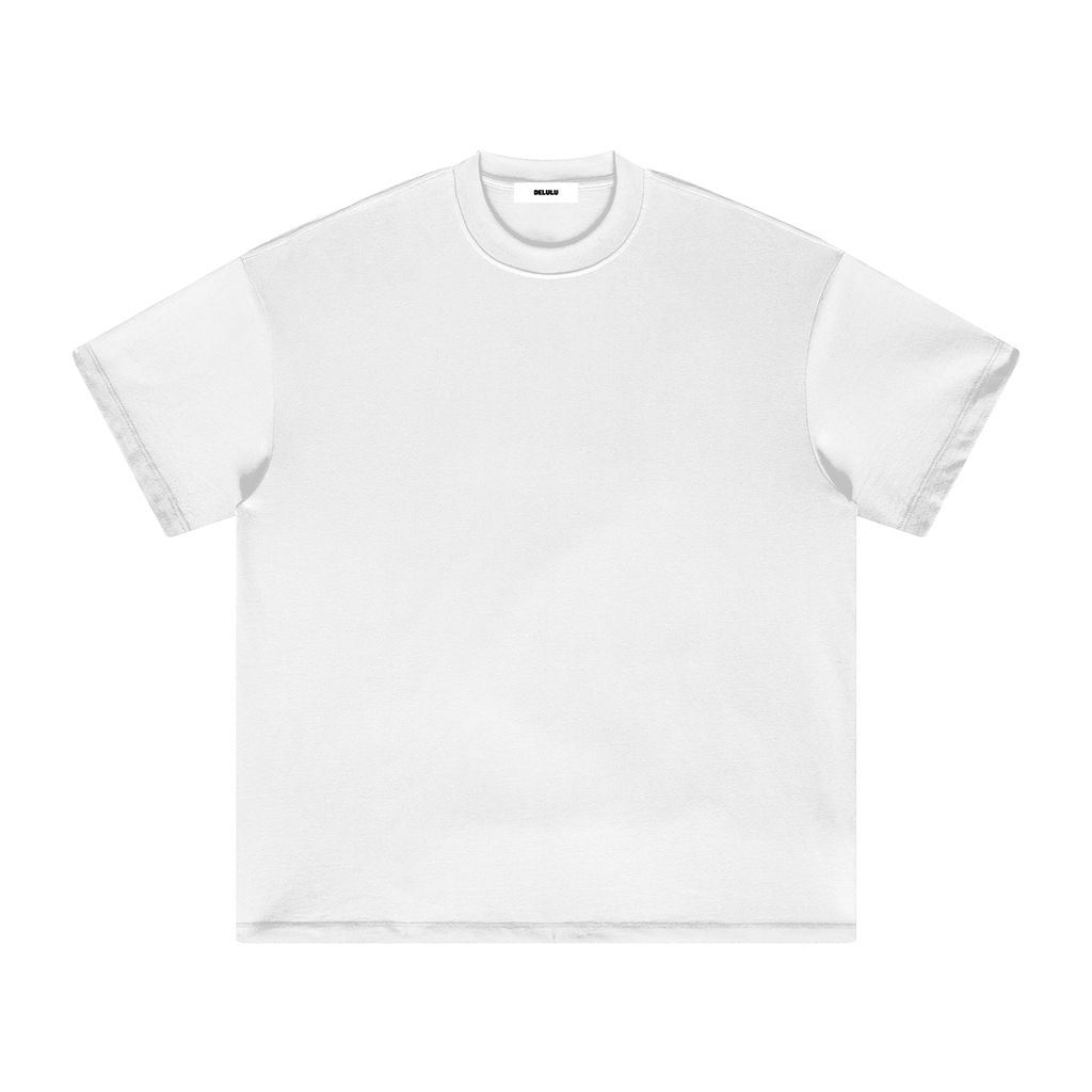 UNISEX HEAVYWEIGHT EARTH TONE T-SHIRT WHITE