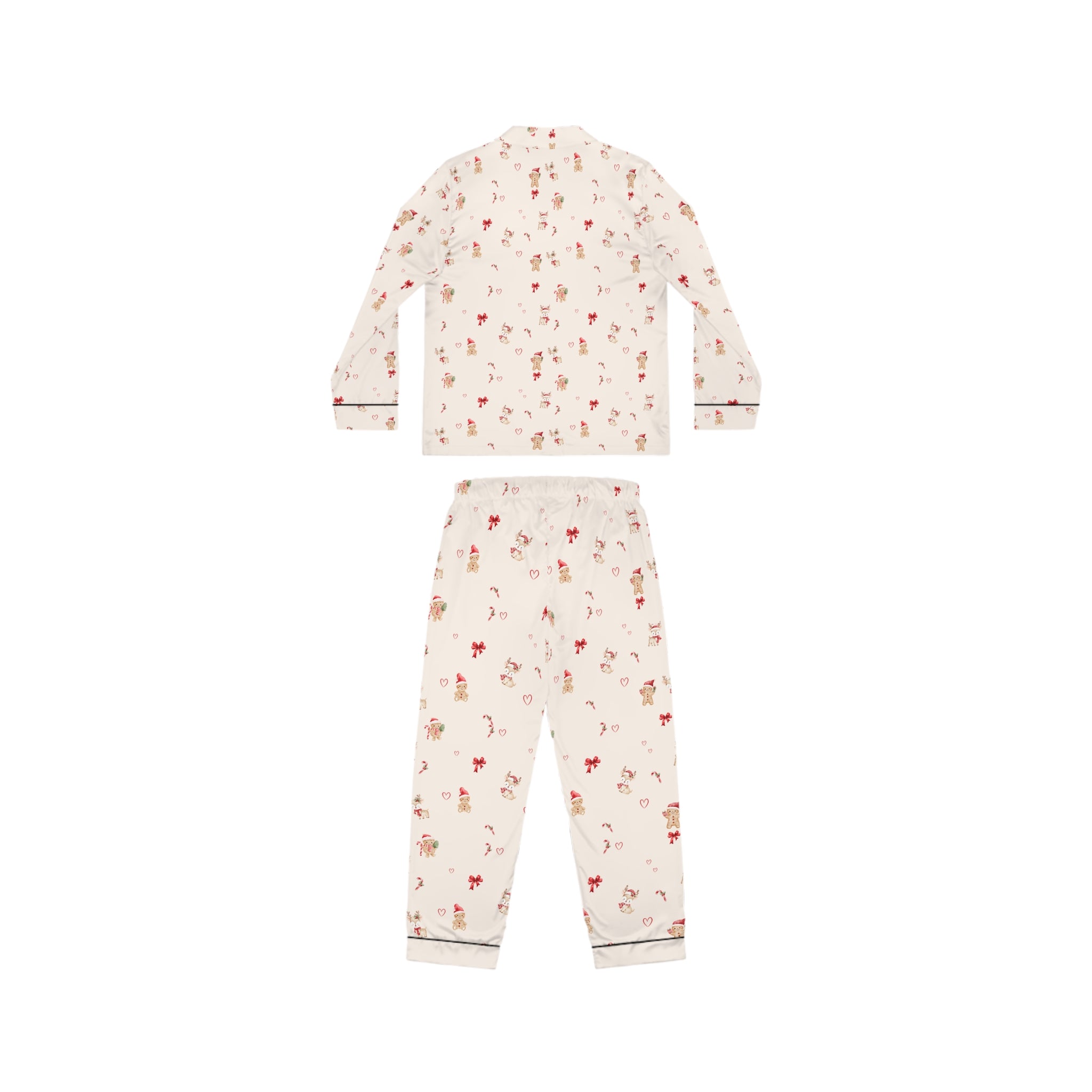 Christmas Satin Pajama Set