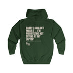 09 QUITTERS CLUB FULL-ZIP HOODIE GREEN/BEIGE