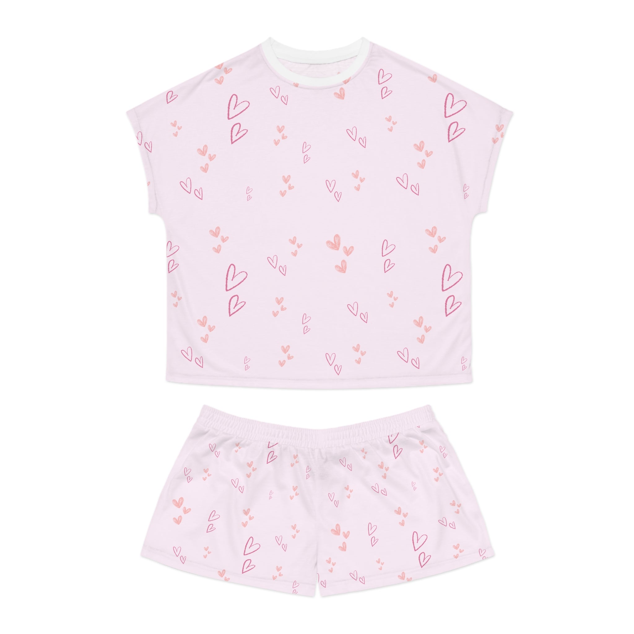 01 Hearts Pajama Set