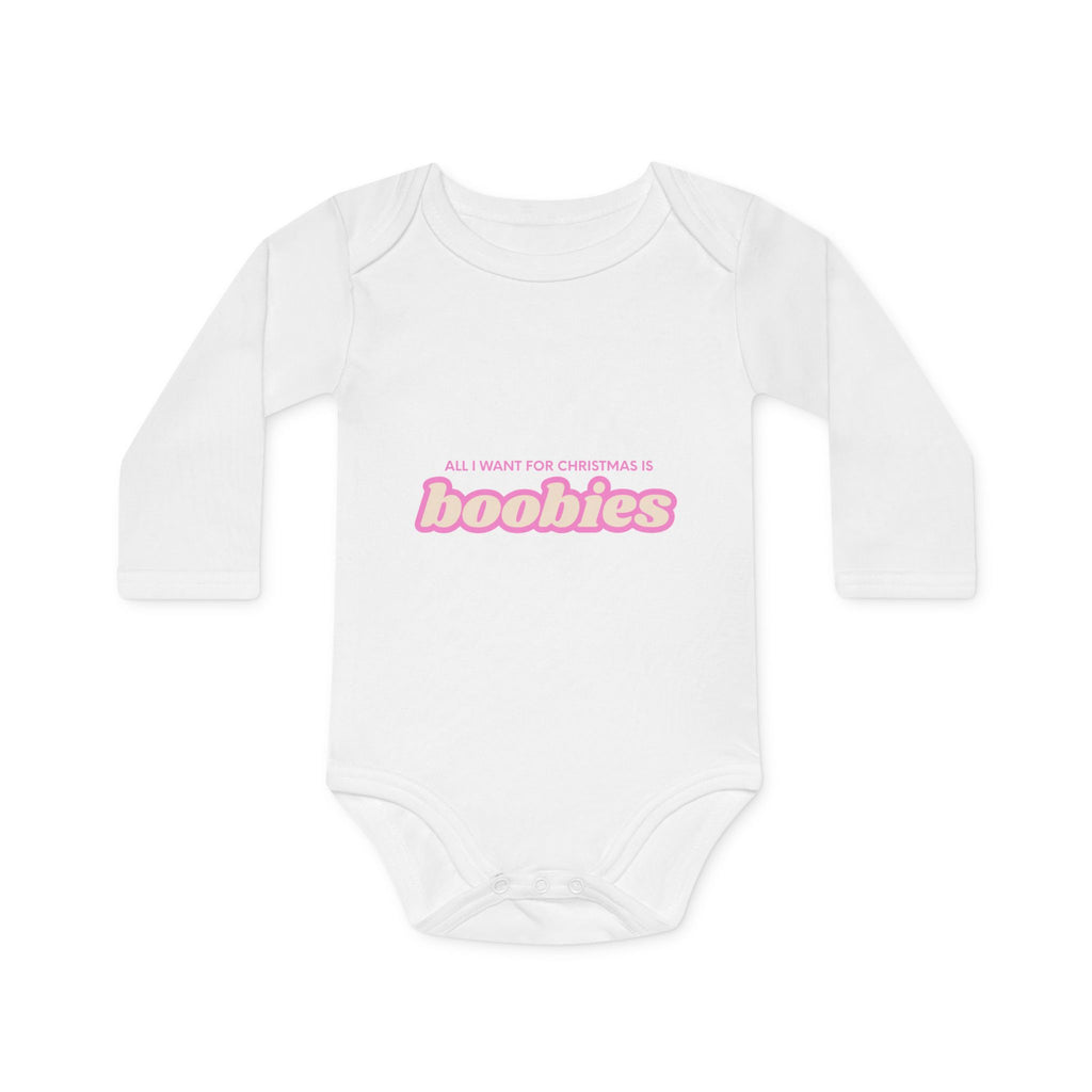 CHRISTMAS BABY BODYSUIT - ORGANIC