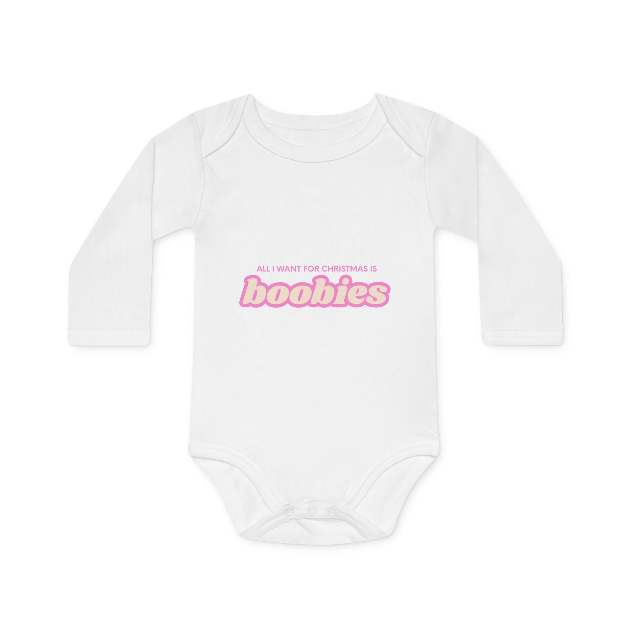 CHRISTMAS BABY BODYSUIT - ORGANIC