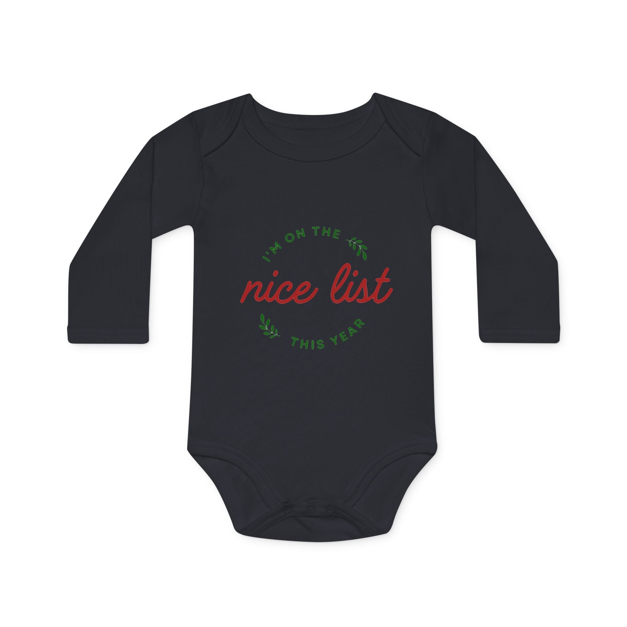 CHRISTMAS BABY BODYSUIT - ORGANIC
