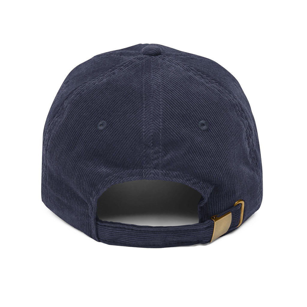01 Statement Embroidered Corduroy Cap