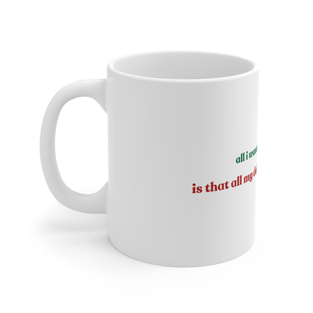 HOLIDAY CHEER MUG 11oz