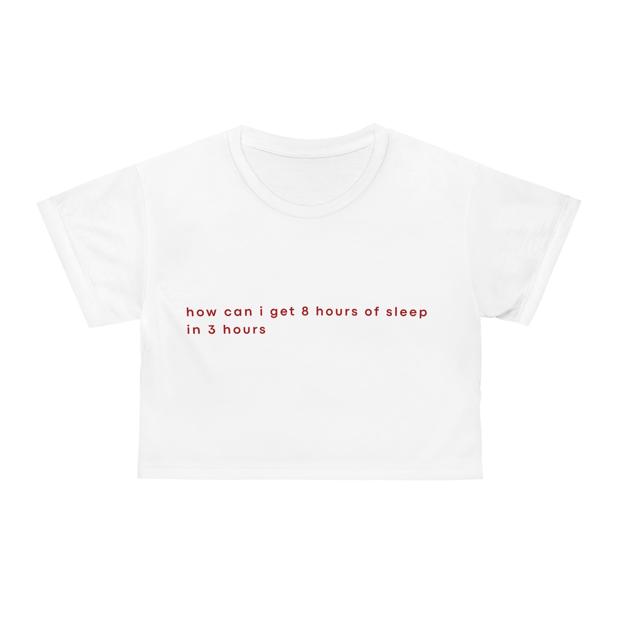 01 STATEMENT CROPPED TEE