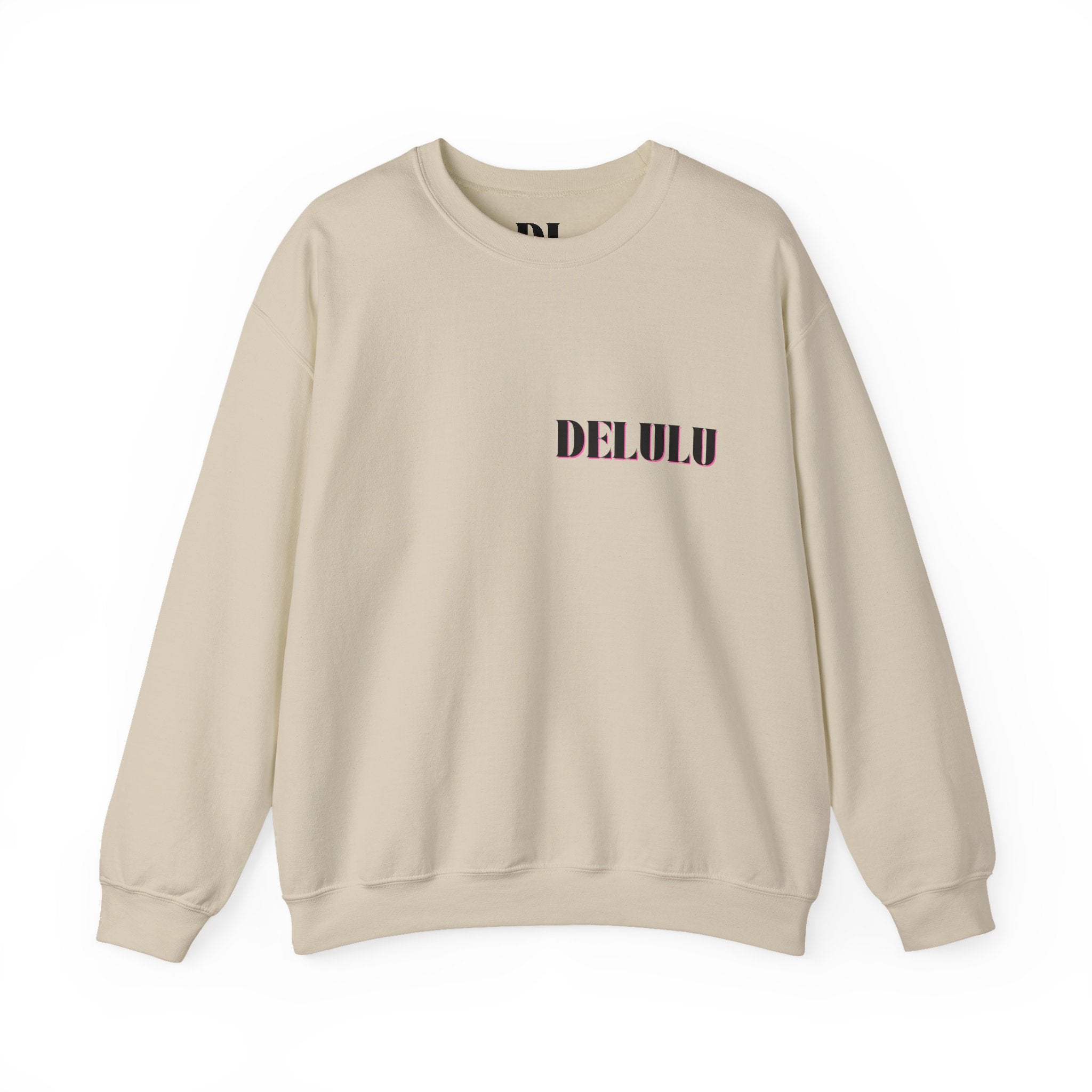 01 STATEMENT CREWNECK DELULU