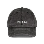01 VINTAGE EMBROIDERED CAP - DELULU