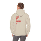 10 QUITTERS CLUB HOODIE BEIGE/RED