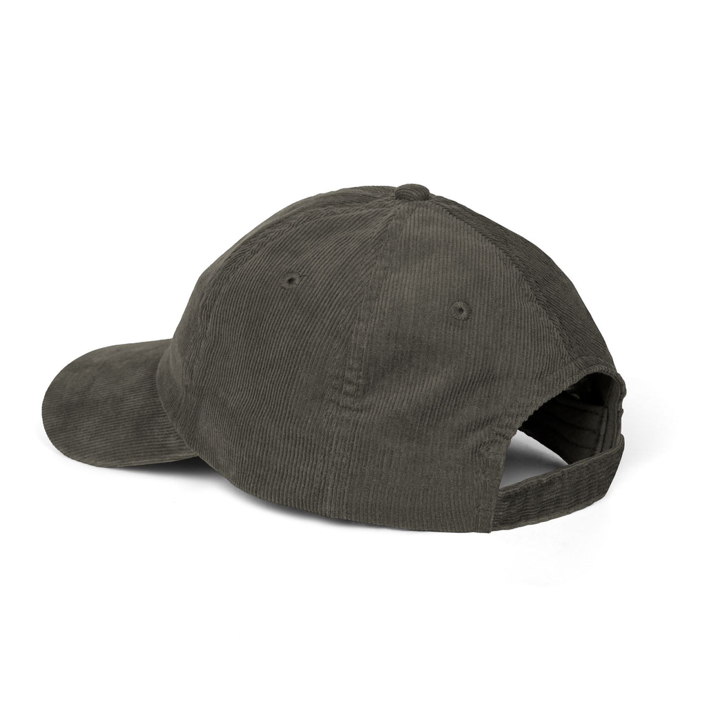 01 Statement Embroidered Corduroy Cap