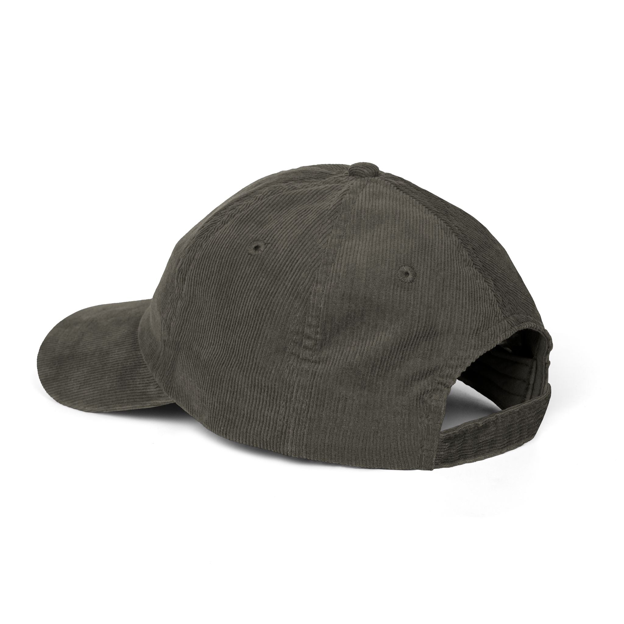 01 Statement Embroidered Corduroy Cap