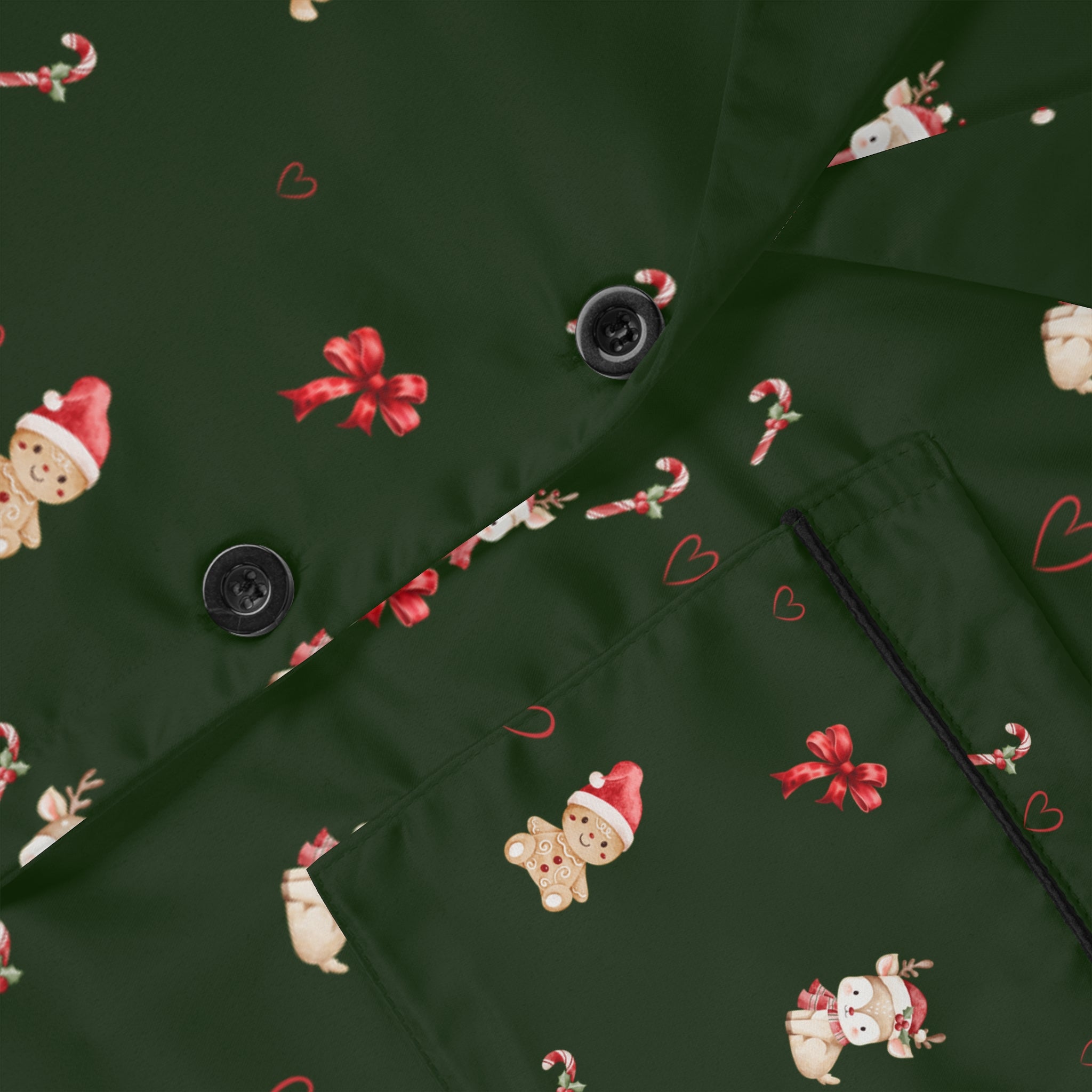 Christmas Satin Pajama Set