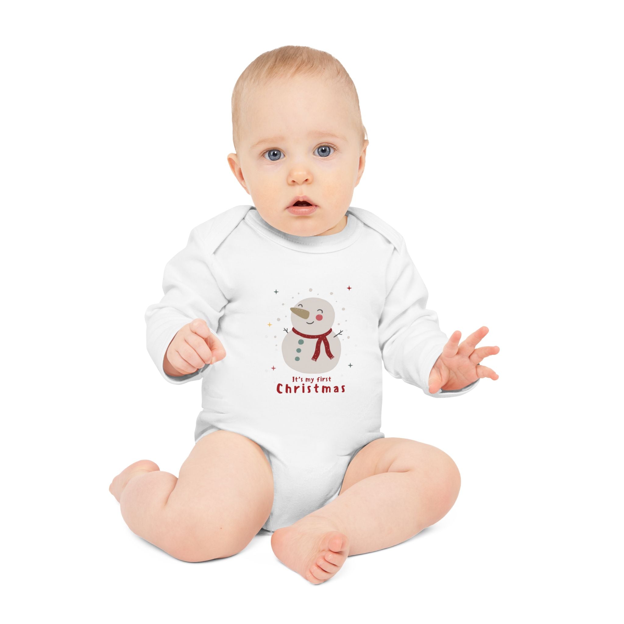CHRISTMAS BABY BODYSUIT - ORGANIC