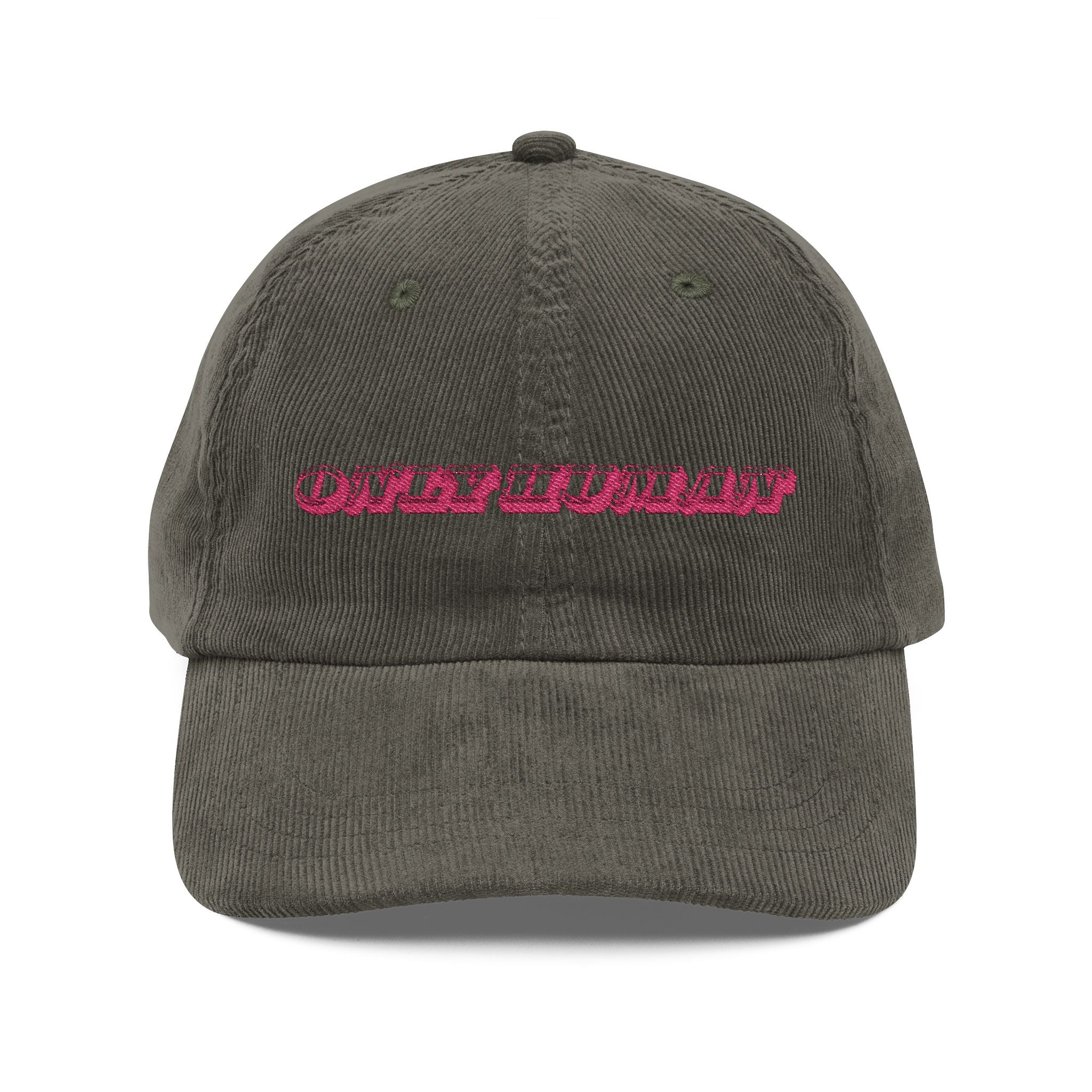 01 STATEMENT Vintage Corduroy Cap
