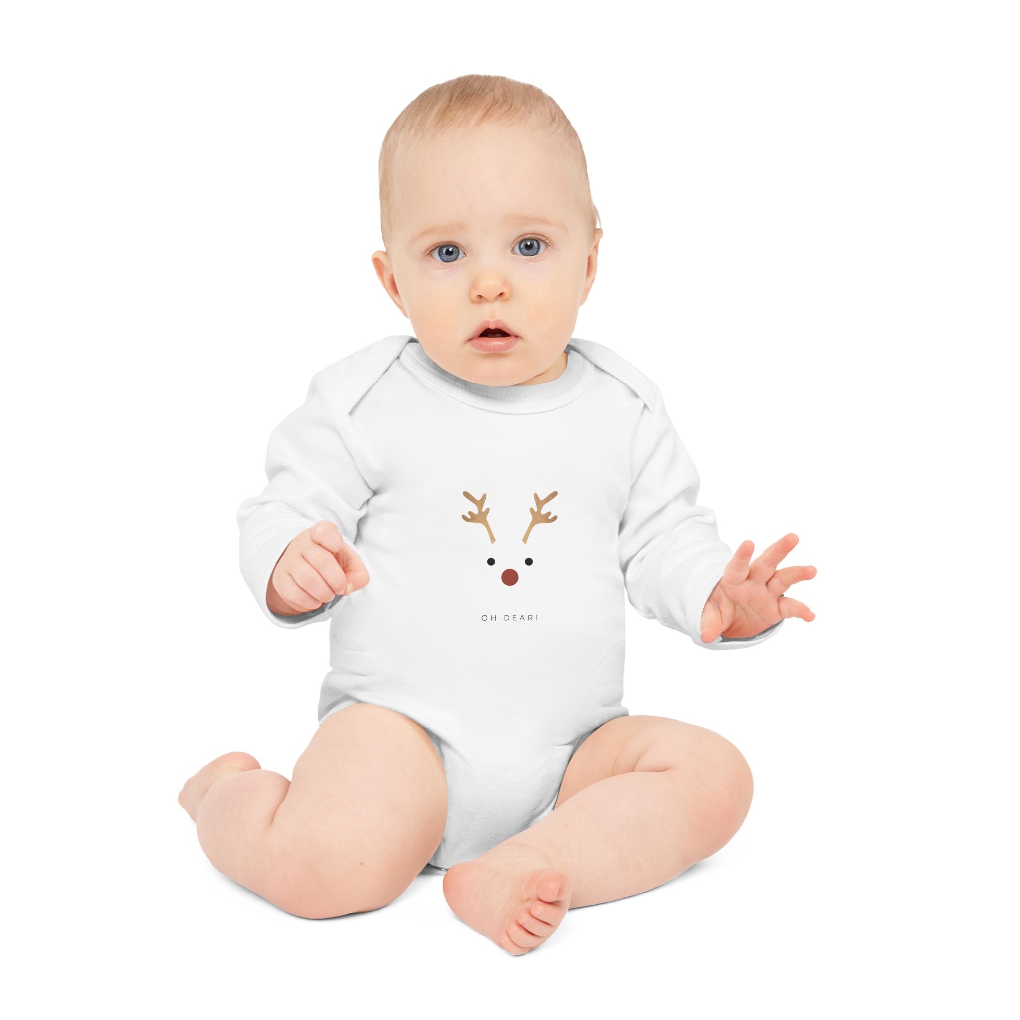 CHRISTMAS BABY BODYSUIT - ORGANIC