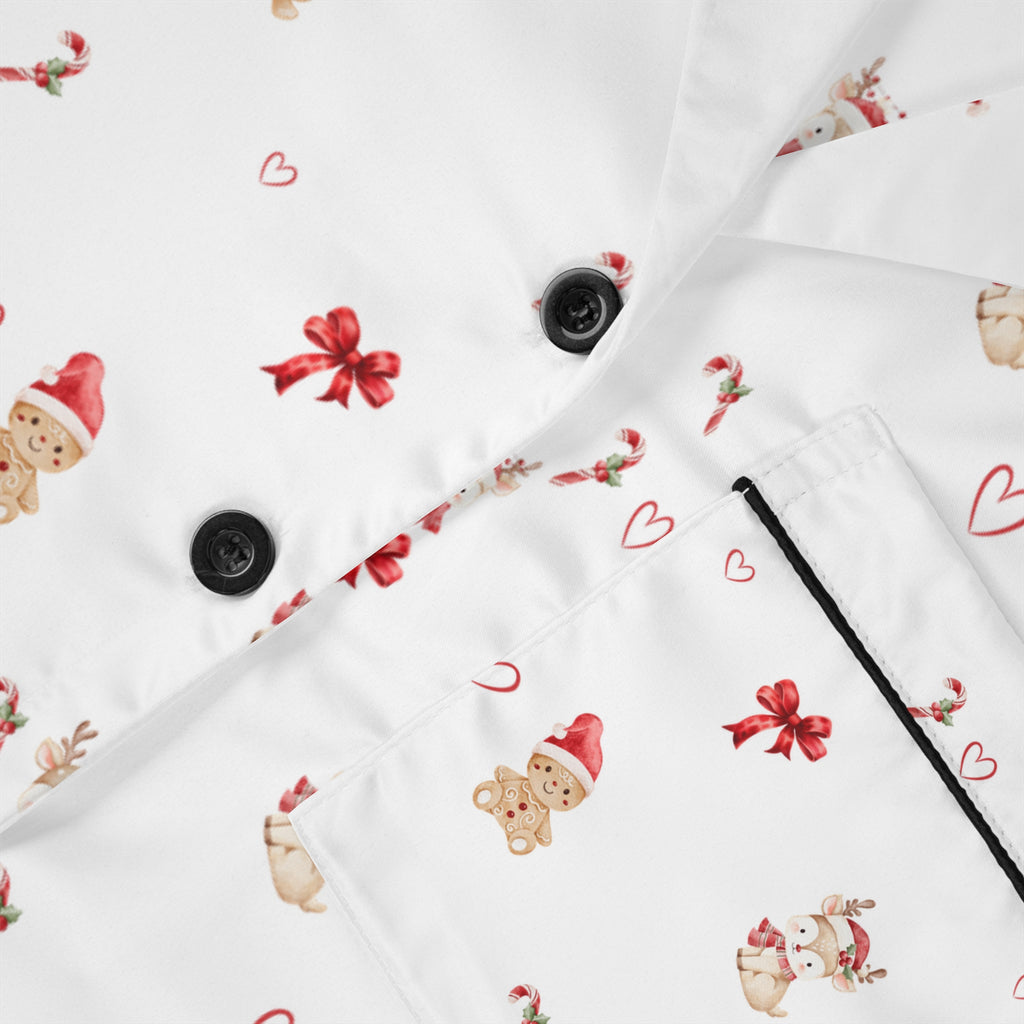 Christmas Satin Pajama Set