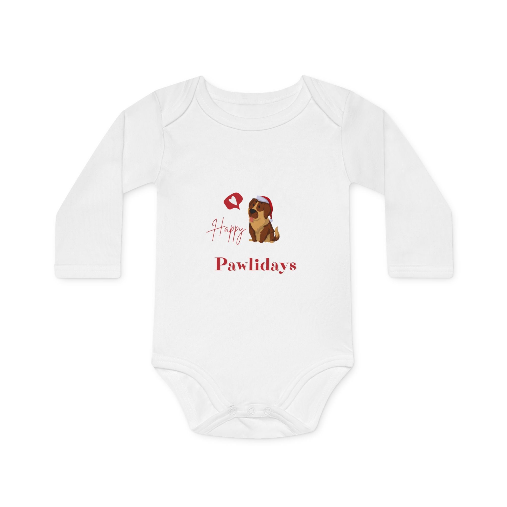CHRISTMAS BABY BODYSUIT - ORGANIC