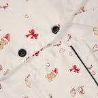 Christmas Satin Pajama Set