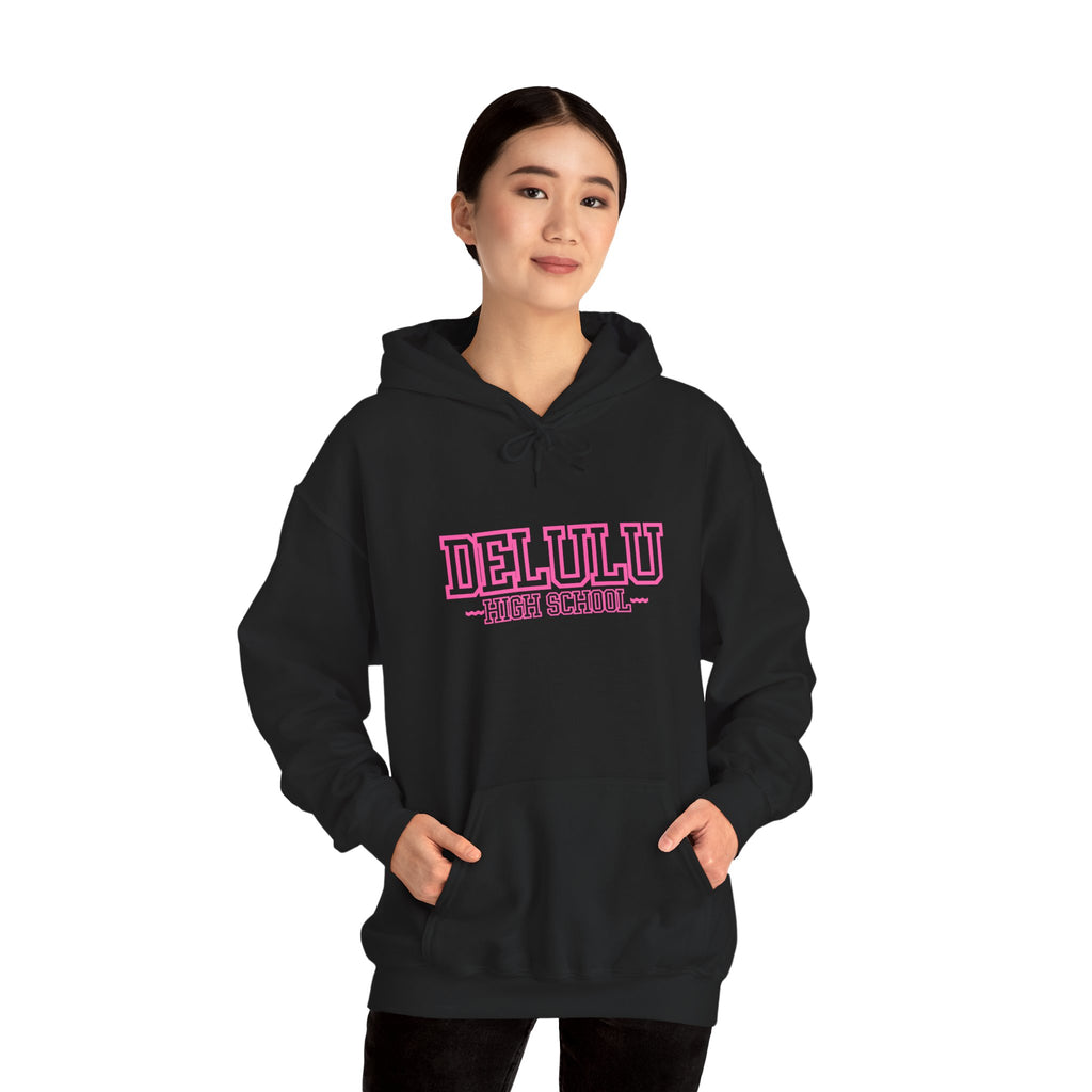 01 DELULU HIGH SCHOOL HOODIE