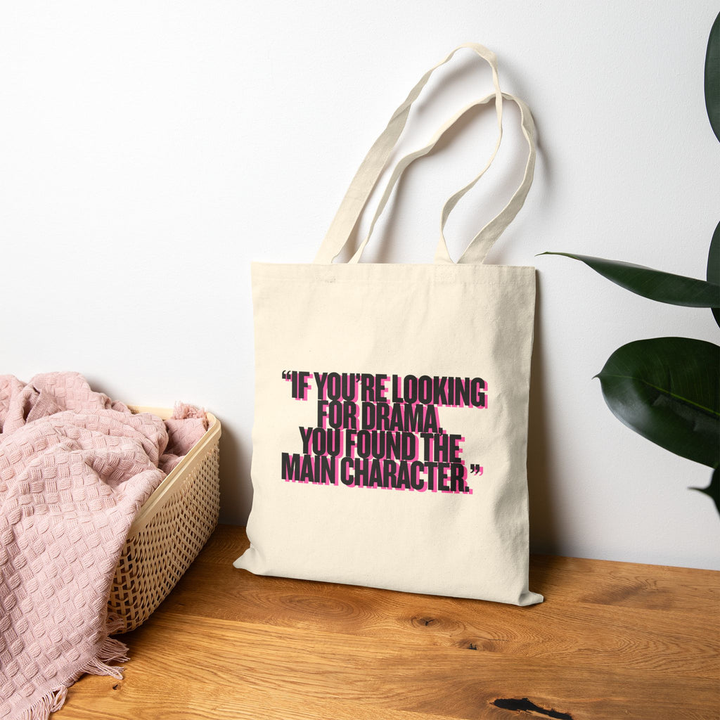 01 TOTE BAG - MAIN CHARACTER VIBES COLLECTION