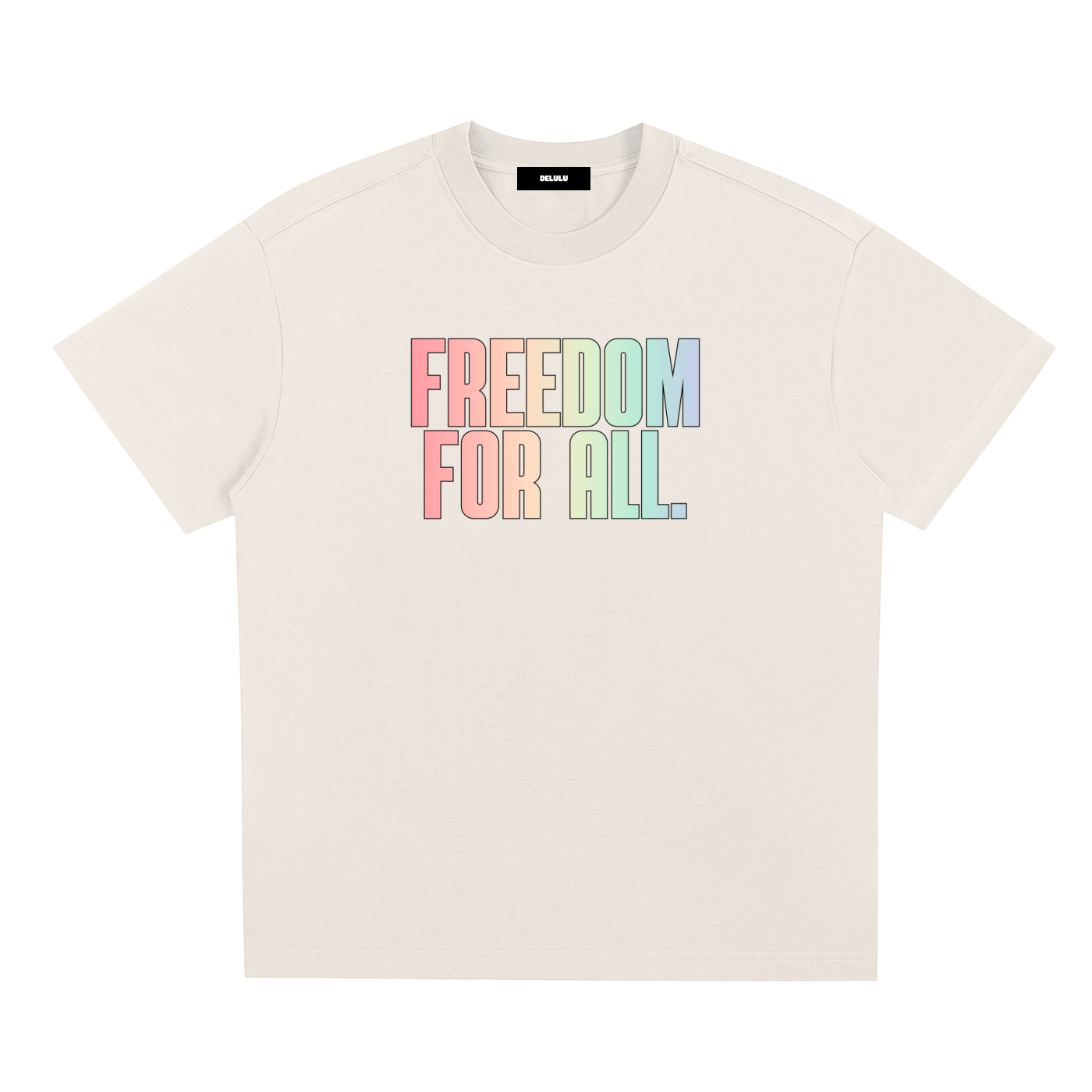 PRIDE LOOSE FIT UNISEX T-SHIRT - FREEDOM FOR ALL