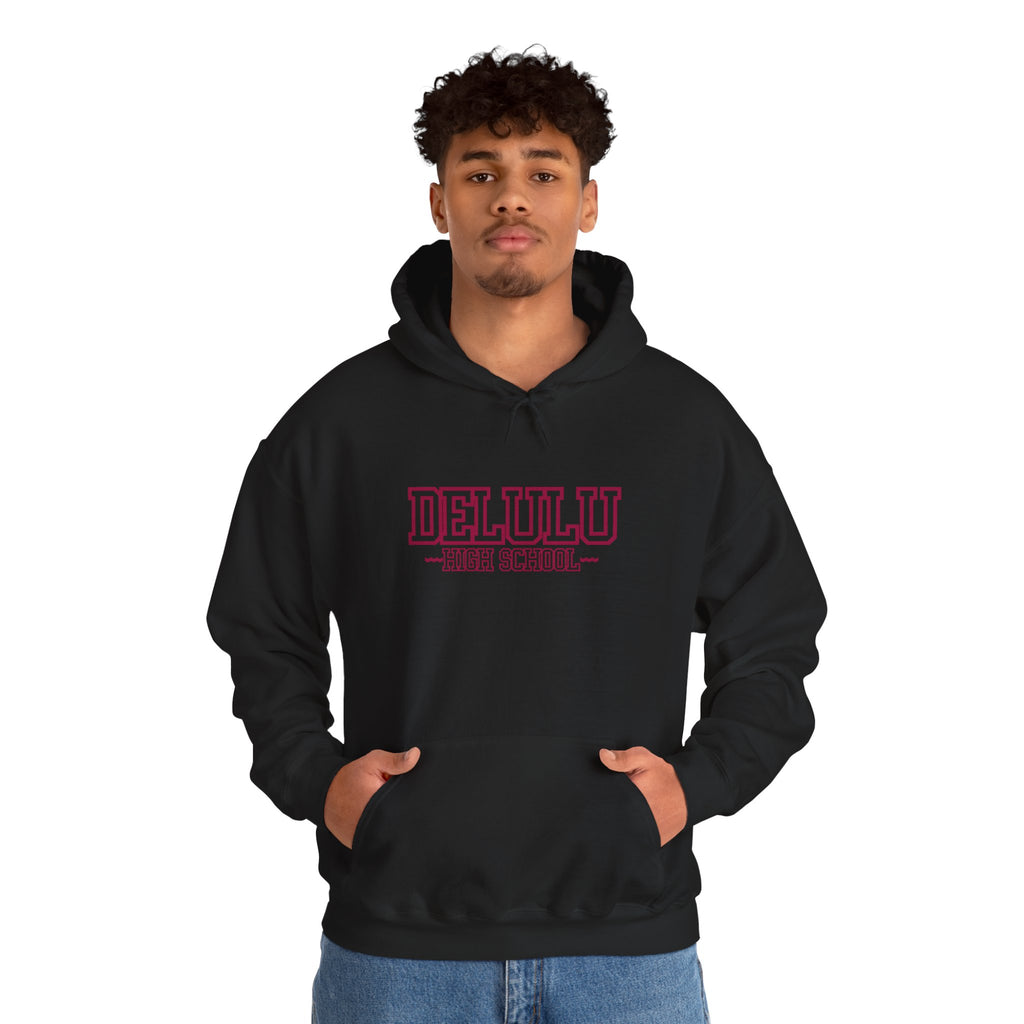 01 DELULU HIGH SCHOOL HOODIE