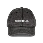 02 VINTAGE EMBROIDERED CAP - ADDERALL