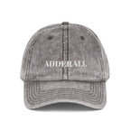 02 VINTAGE EMBROIDERED CAP - ADDERALL