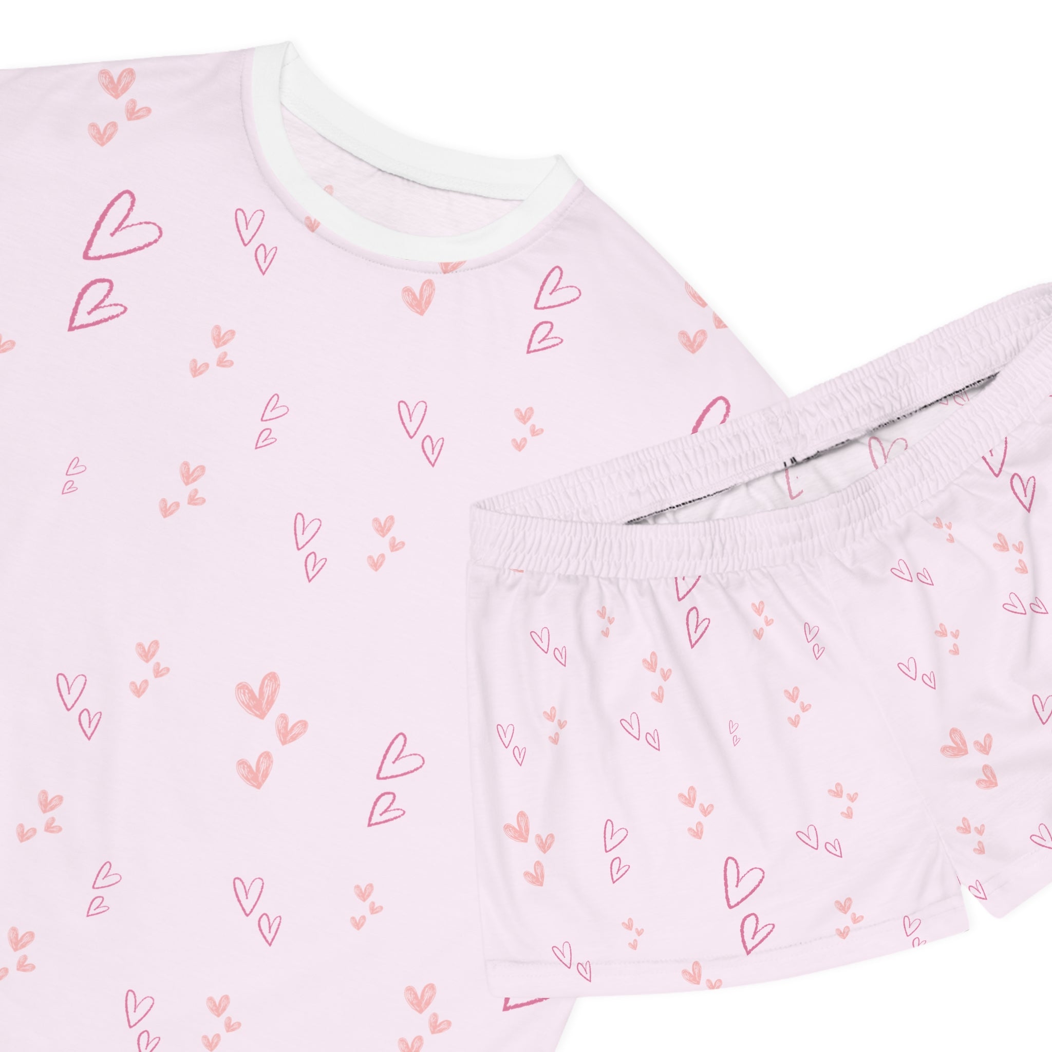 01 Hearts Pajama Set