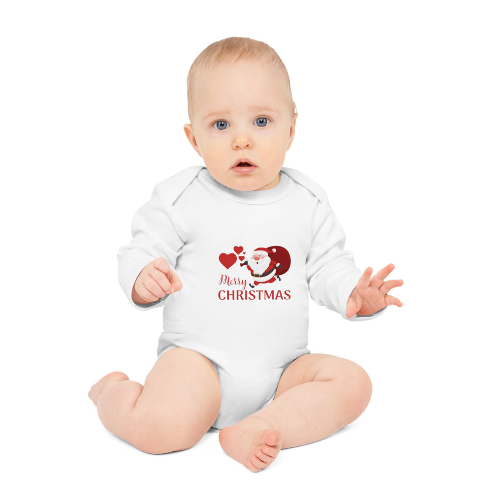 CHRISTMAS BABY BODYSUIT - ORGANIC