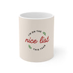 HOLIDAY CHEER MUG 11oz