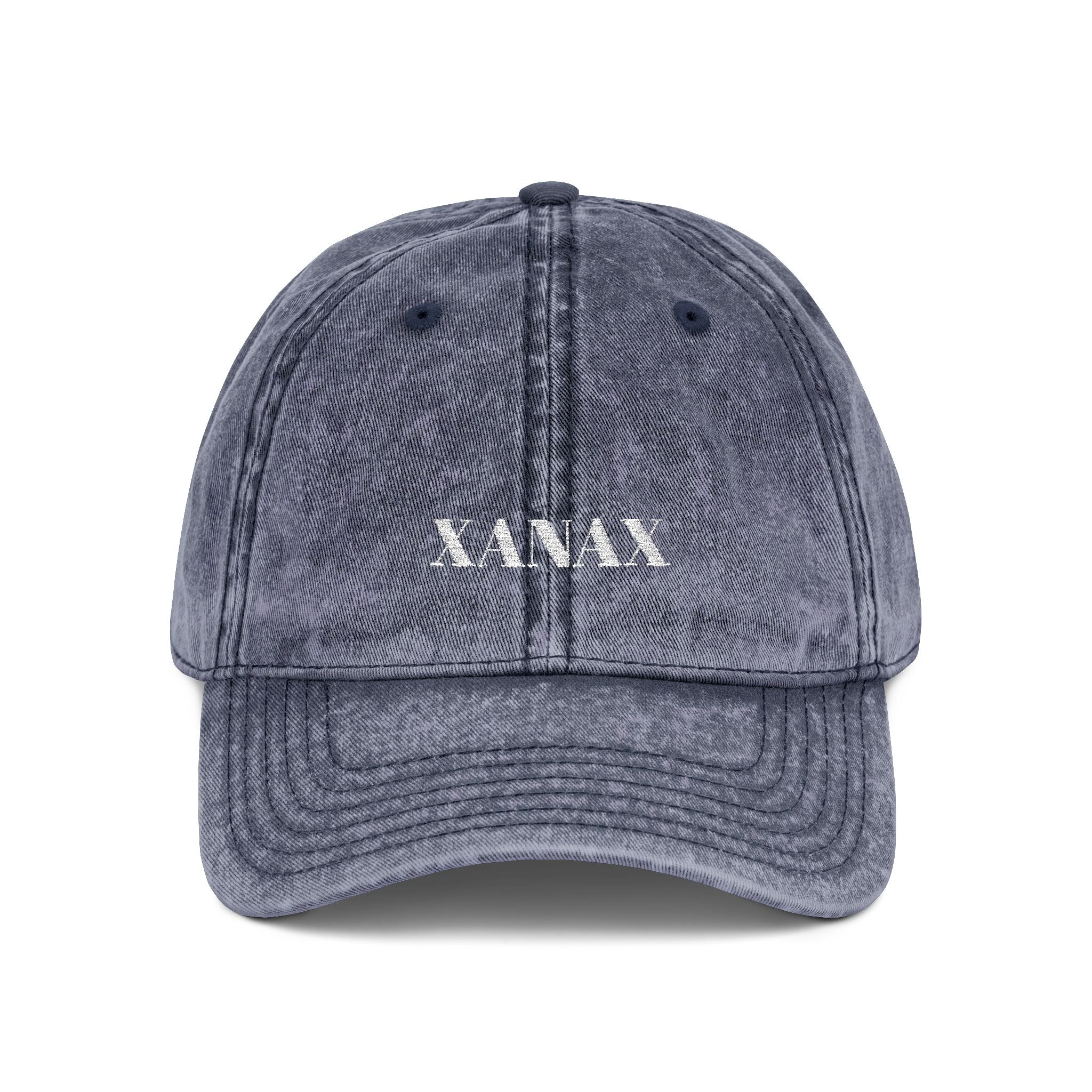 03 VINTAGE EMBROIDERED CAP - XANAX