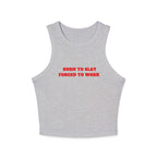 01 STATEMENT TANK TOP