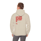 06 QUITTERS CLUB HOODIE BEIGE/RED