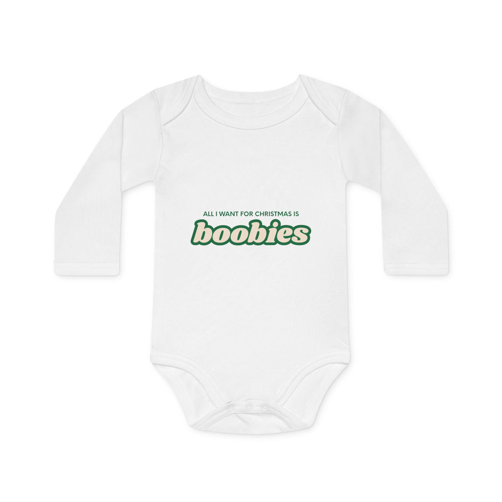 CHRISTMAS BABY BODYSUIT - ORGANIC