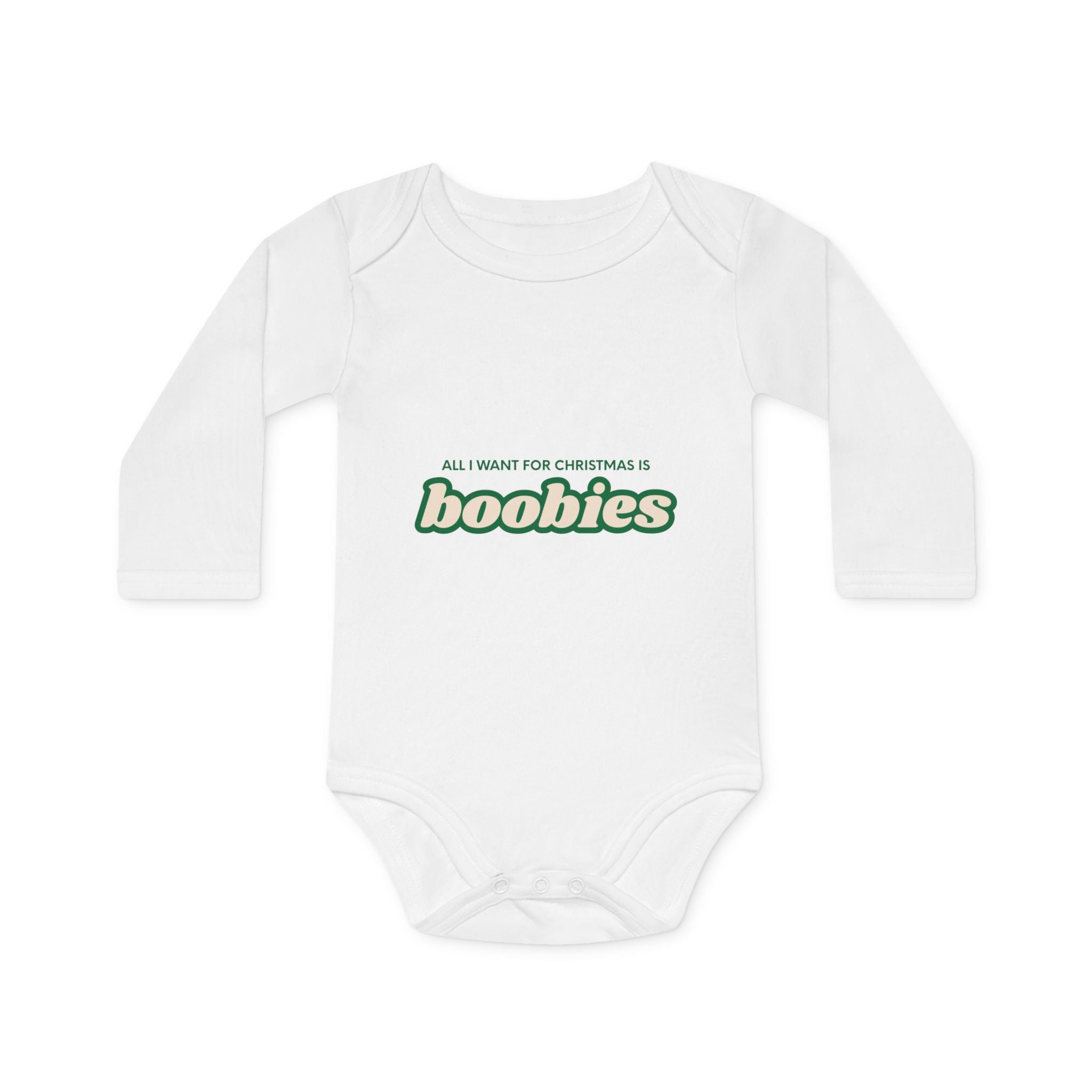 CHRISTMAS BABY BODYSUIT - ORGANIC