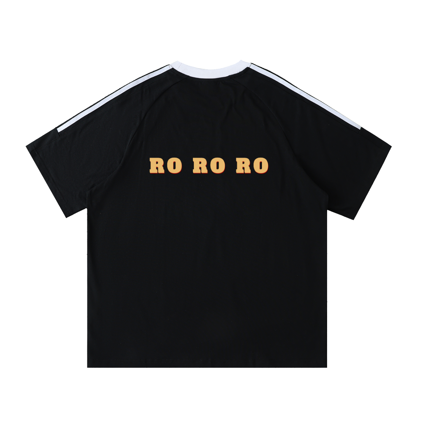 UNISEX CONTRAST TAPE T-SHIRT - WORLD CUP - RO RO RO
