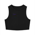 MAIN CHARACTER TIGHT CREWNECK CROP TANK TOP -  FREE BUT CONFUSED