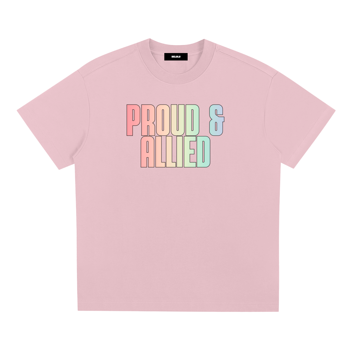PRIDE LOOSE FIT UNISEX T-SHIRT - PROUD AND ALLIED