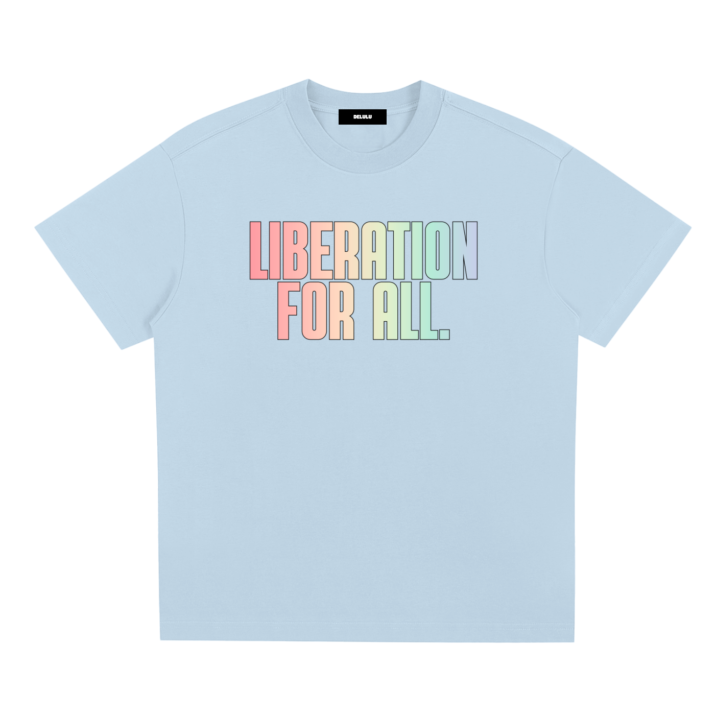 PRIDE LOOSE FIT UNISEX T-SHIRT - LIBARATION FOR ALL