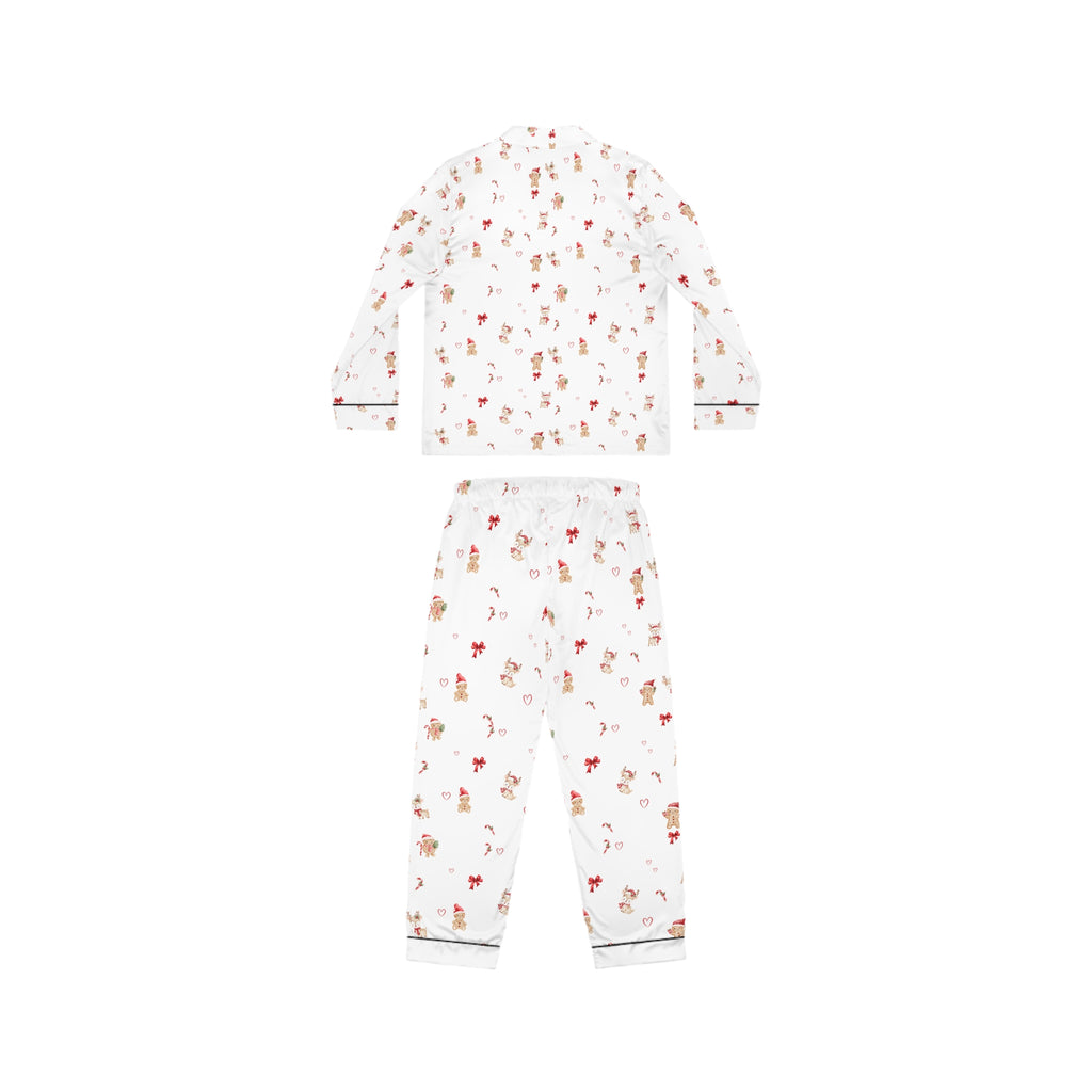 Christmas Satin Pajama Set