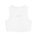 WOMEN'S CREWNECK CROP TOP - CRACK ON