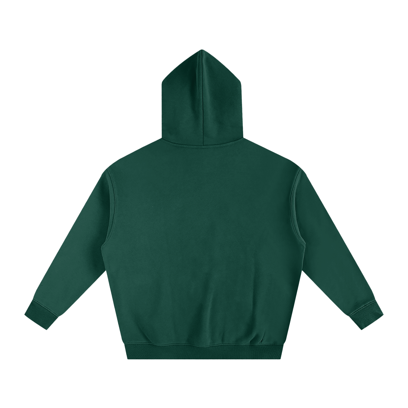 BASIC ESSENTIAL FLEECE HOODIE EDEN GREEN